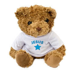 JESUS - Teddy Bear - Cute Cuddly Soft Adorable - Funny Gift Present