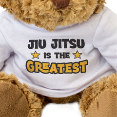 JIU JITSU IS THE GREATEST - Teddy Bear - Cute Cuddly Soft - Funny Gift Present