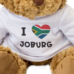 I Love Joburg (South Africa Flag) - Teddy Bear