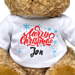 Merry Christmas Jon - Teddy Bear