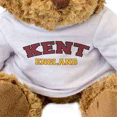 KENT, ENGLAND - Teddy Bear - Cute Cuddly Soft Adorable - Funny Gift Present