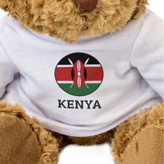 KENYA FLAG ROUNDEL - Teddy Bear - Cute Cuddly Soft - Kenyan Gift Present