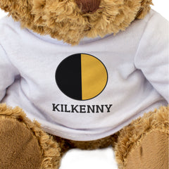 KILKENNY COUNTY COLOURS (ROUNDEL) - Teddy Bear - Cute - Ireland Gift Present