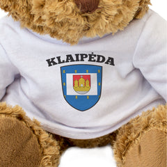 KLAIPĖDA FLAG - Teddy Bear - Cute Cuddly Soft Adorable - Lithuania Gift Present