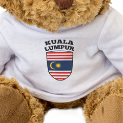 KUALA LUMPUR FLAG - Teddy Bear - Cute Cuddly Soft - Malaysia Gift Present