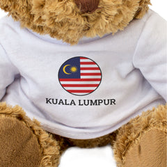 KUALA LUMPUR (MALAYSIA FLAG ROUNDEL) - Teddy Bear - Funny Souvenir Gift Present