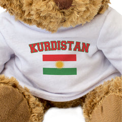 KURDISTAN + FLAG - Teddy Bear - Cute Funny Kurdish Souvenir Gift Present