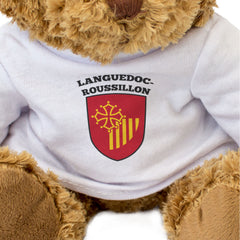 LANGUEDOC-ROUSSILLON FLAG (HISTORIC) - Teddy Bear - Cute - France Gift Present