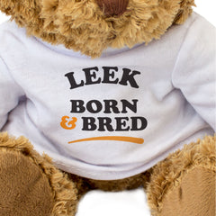 LEEK BORN & BRED - Teddy Bear - Cute Cuddly Soft - Gift Present