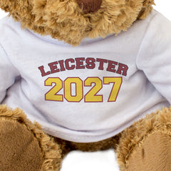 LEICESTER 2027 - Teddy Bear - Cute Funny - Graduation Gift Present - Image 3
