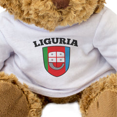 LIGURIA FLAG - Teddy Bear - Cute Cuddly Soft Adorable - Italy Gift Present