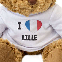 I Love Lille (France Flag) - Teddy Bear