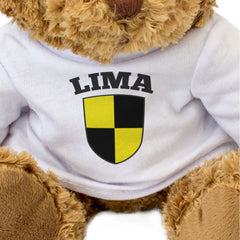 LIMA (ICS NAUTICAL SIGNAL) - Teddy Bear - Naval Maritime Flag Gift Present