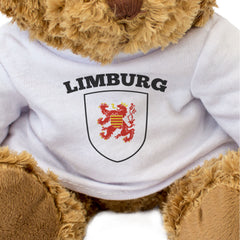 LIMBURG (BELGIUM) FLAG - Teddy Bear - Cute Cuddly Soft Adorable - Gift Present