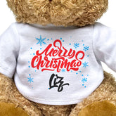 Merry Christmas Liz - Teddy Bear
