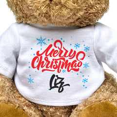 Merry Christmas Liz - Teddy Bear