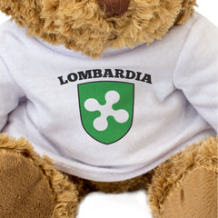 LOMBARDIA FLAG - Teddy Bear - Cute Cuddly Soft Adorable - Italy Gift Present