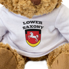 LOWER SAXONY FLAG - Teddy Bear - Cute Cuddly Soft - Germany Gift Present