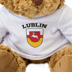 LUBLIN FLAG - Teddy Bear - Cute Cuddly Soft - Poland Polska Gift Present