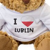 I Love Lublin (Poland Flag) - Teddy Bear