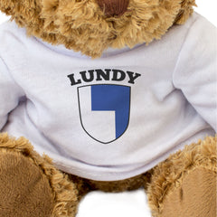 LUNDY FLAG - Teddy Bear - Cute Cuddly Soft Adorable - England Gift Present