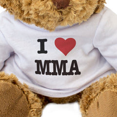 I LOVE MMA - Teddy Bear - Cute Cuddly Soft Adorable - Gift Present