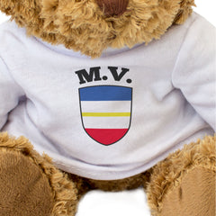 MV FLAG - Teddy Bear - Cute - Mecklenburg-Vorpommern Germany Gift Present