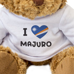 I LOVE MAJURO (MARSHALL ISLANDS FLAG) - Teddy Bear - Cute - Gift Present