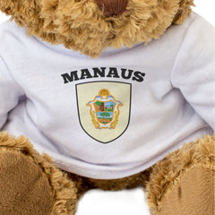 MANAUS FLAG - Teddy Bear - Cute Cuddly Soft Adorable - Brazil Gift Present