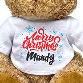 Merry Christmas Mandy - Teddy Bear