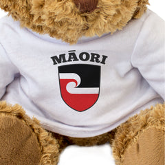 MAORI FLAG - Teddy Bear - Cute Cuddly Soft Adorable - Gift Present
