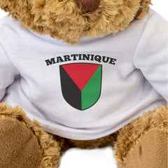 MARTINIQUE FLAG - Teddy Bear - Cute Cuddly Soft Adorable - Gift Present