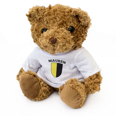 MAUREN FLAG - Teddy Bear - Cute Cuddly Soft - Liechtenstein Gift Present