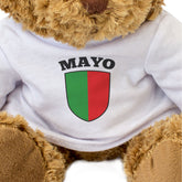 Mayo County Colours - Teddy Bear - Ireland County Mayo Gift Present