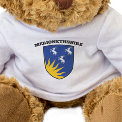 MERIONETHSHIRE FLAG - Teddy Bear - Cute Cuddly Soft - Wales Gift Present