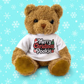 MERRY CHRISTMAS POOKIE (RED & GREEN) - Teddy Bear - Romantic - Xmas Gift Present