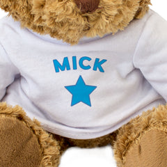 MICK - Teddy Bear - Cute Cuddly Soft Adorable - Funny Gift Present