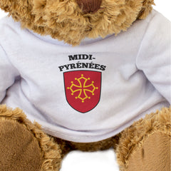 MIDI-PYRÉNÉES FLAG - Teddy Bear - Cute Cuddly Soft - France Gift Present