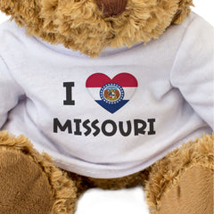 I Love Missouri Flag - Teddy Bear