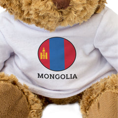 MONGOLIA FLAG ROUNDEL - Teddy Bear - Cute Cuddly Soft - Mongolian Gift Present