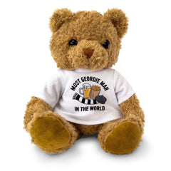 MOST GEORDIE MAN IN THE WORLD - Teddy Bear - Cute - Newcastle Gift Present
