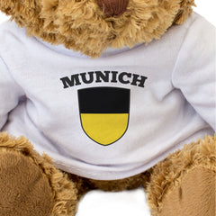 MUNICH FLAG (STRIPE) - Teddy Bear - Cute Cuddly Soft - Germany Gift Present
