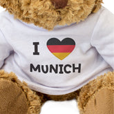 I Love Munich (Germany Flag) - Teddy Bear
