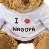 I Love Nagoya (Japan Flag) - Teddy Bear