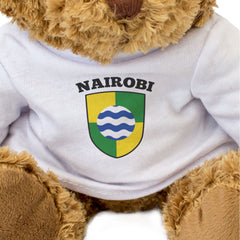 NAIROBI FLAG - Teddy Bear - Cute Cuddly Soft Adorable - Kenya Gift Present