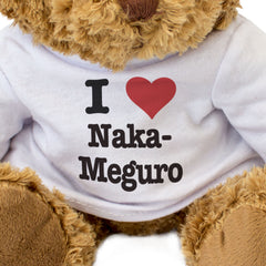 I LOVE NAKA-MEGURO- Teddy Bear - Cute Cuddly Soft - Tokyo Japan Gift Present