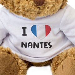 I Love Nantes (France Flag) - Teddy Bear