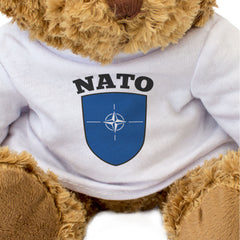 NATO FLAG - Teddy Bear - Cute Cuddly Soft - Military Alliance Gift Present