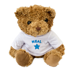NEAL - Teddy Bear - Cute Cuddly Soft Adorable - Gift Present