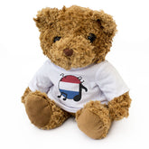 NETHERLANDS FLAG (MUSICAL NOTES) - Teddy Bear - Dutch Music Fan Gift Present